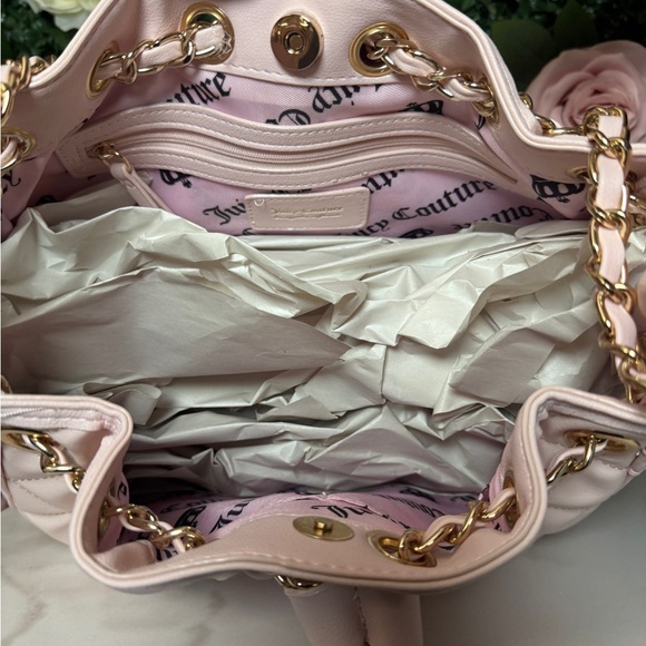 Juicy Couture Fashion Icon Bucket Bag in Powder Blush - Picture 8 of 11